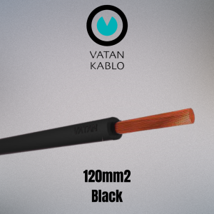 VATAN KABLO 120.0mm² Flexible Single Core (Black)