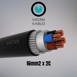 VATAN KABLO 16mm² x 2C (Armoured)
