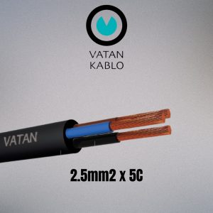 VATAN KABLO 2.5mm² x 5C