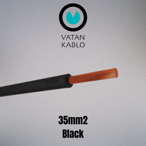 VATAN KABLO 35.0mm² Flexible Single Core (Black)