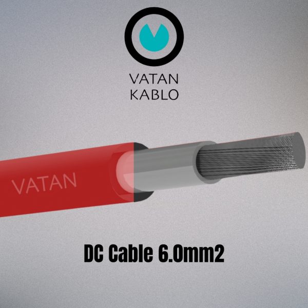 VATAN KABLO DC cable 6.0mm² (Red)