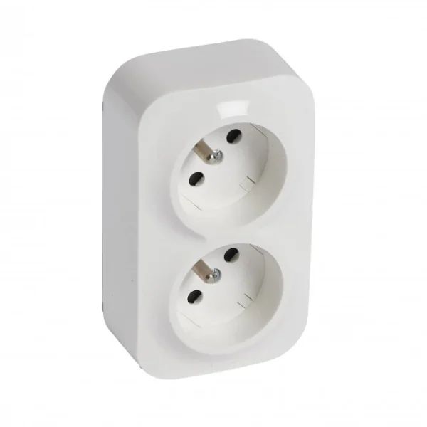 Legrand Forix Socket 2P+T 10/16A Double Surface – Complete - Image 2