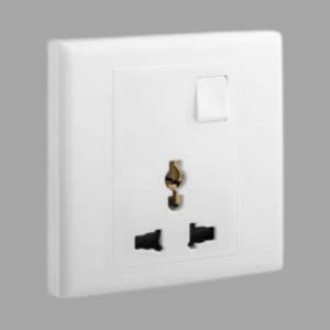Legrand Eloe Switch Socket Multistandard 3x13A