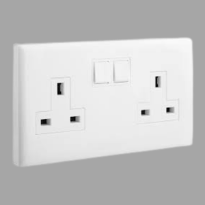 Legrand Eloe Switch Socket 13A 2-Gang