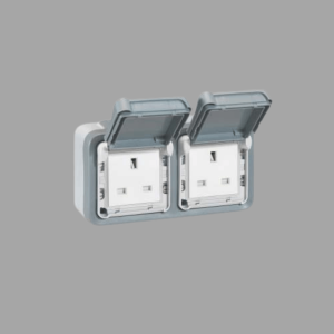 Legrand Socket Waterproof 3P 13A Twin IP55