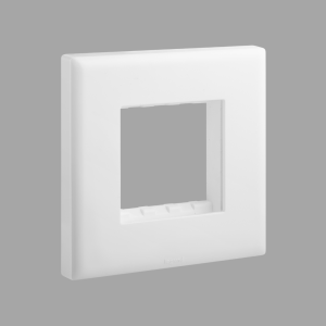 Legrand Eloe 1-Gang Adaptor for Arteor 2 Modules – White (Ref. 618037)