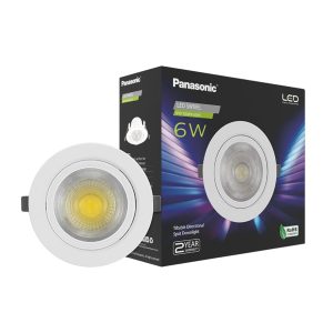 PANASONIC LED DOWN LIGHT PC SWIVEL SPOT 6W 3000K-PDLM40063