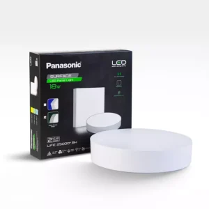 PANASONIC LED Rimless Surface Panel Light Round 18W 6500K-PPAM16187R1