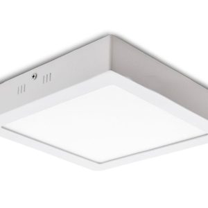 PANASONIC LED Rimless Surface Panel Light Square 24W 3000K-PPAM17243R1