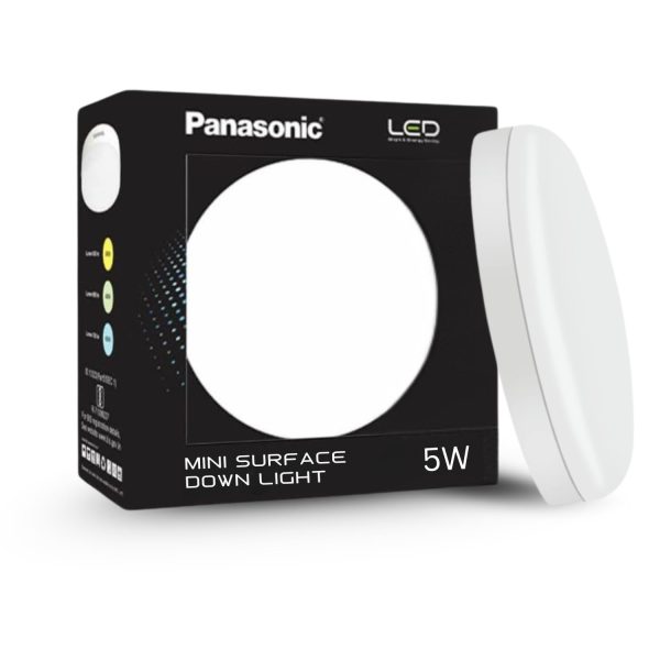 PANASONIC Mini Surface 5W - Warm White 3000K-PDLM28053-PDLM28053