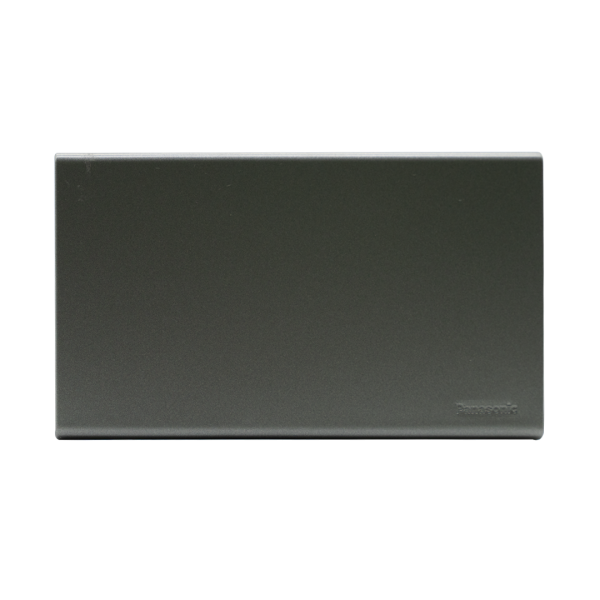 PANASONIC 2G Blank plate-GRAY