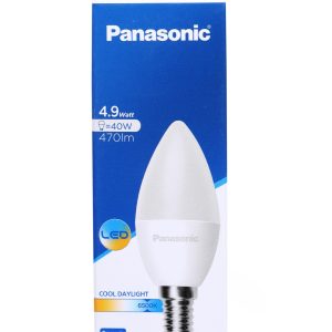 PANASONIC E14 LED DIM LAMP 4.9W 470LM 6500K