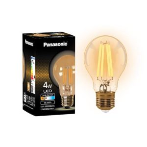 PANASONIC E27 FIL LAMP 4W 360LM 2000K GOLD
