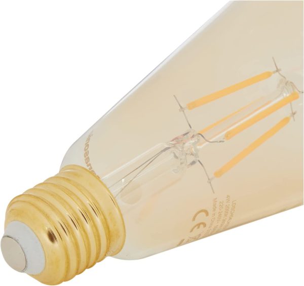 PANASONIC E27 FIL LAMP 7W 630LM 2000K GOLD