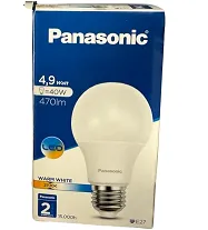 PANASONIC E27 LED LAMP 4.9W 470LM 2700K