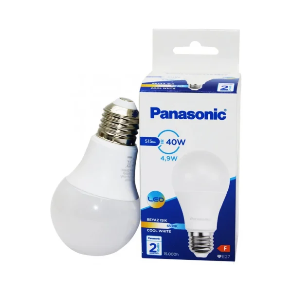 PANASONIC E27 LED LAMP 4.9W 515LM 6500K