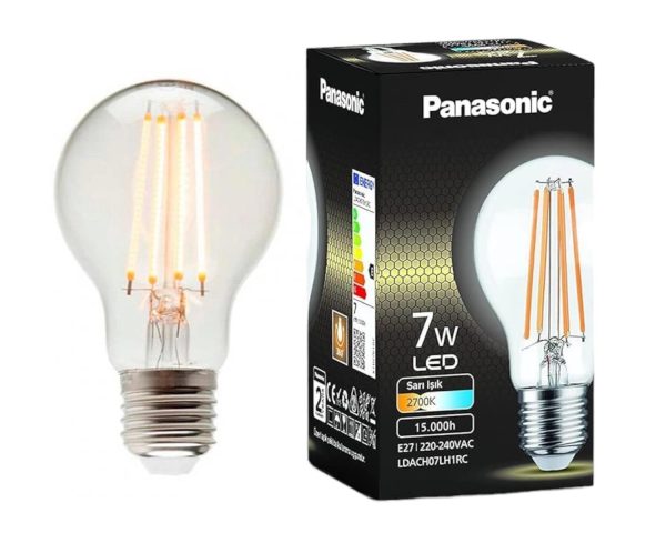 PANASONIC E27 LED LAMP 7W 640LM 2700K