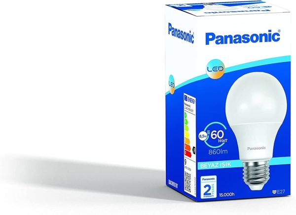 PANASONIC E27 LED LAMP 8.5W 860LM 6500K