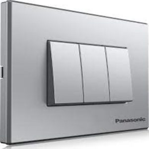 PANASONIC SWITCH 3 GANG 2 WAY - GRAY