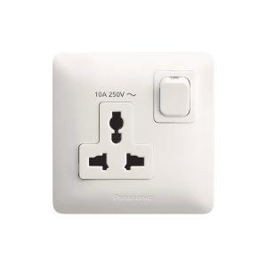 PANASONIC SWITCH SOCKET SGL UNIVERSAL