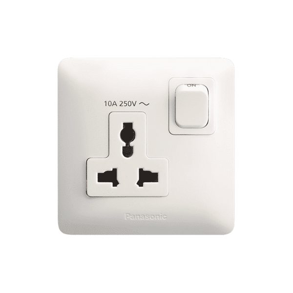 PANASONIC SWITCH SOCKET SGL UNIVERSAL