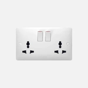 PANASONIC SWITCH SOCKET DBL UNIVERSAL