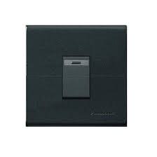 PANASONIC SWITCH 1 GANG 2 WAY - BLACK