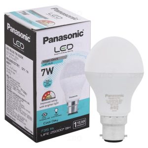 PANASONIC LED BULB  7W 6500K  B22